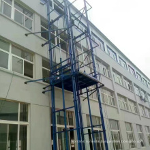 Vertical Guide Rail Lift Hydraulic Cargo Lift Elevator with CE ISO